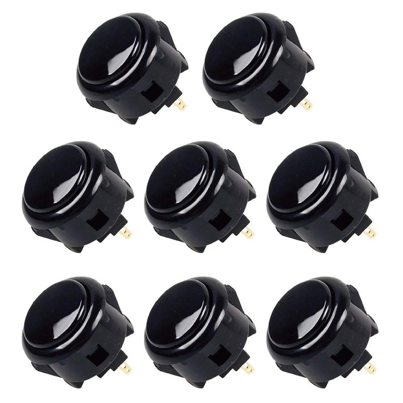 Sanwa JLF-TP-8YT Joystick + Sanwa 8 pcs OBSF-30 Push Button Bundle Kit Color : Black - for Arcade Game 4 & 8 Way Adjustable, Compatible with Catz Mad SF4 Tournament Joystick S@NWA - Image 3